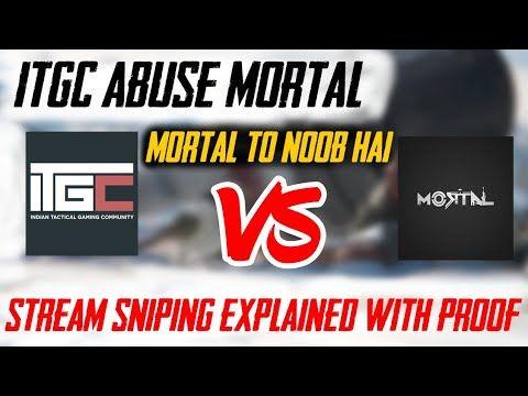 High Sniping Logo - Download thumbnail for ITGC abuse MortaL in Battle Adda. Stream