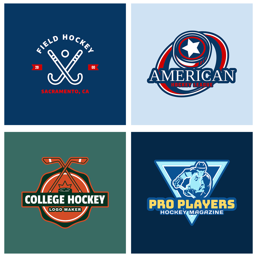 Custom Hockey Logo - Design an Impressive Hockey Logo to Represent Your Team