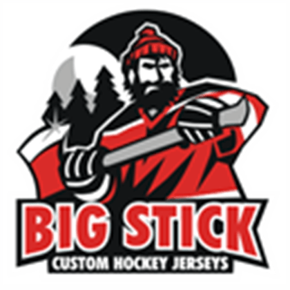 Custom Hockey Logo - Custom Hockey Jerseys Big Stick Logo