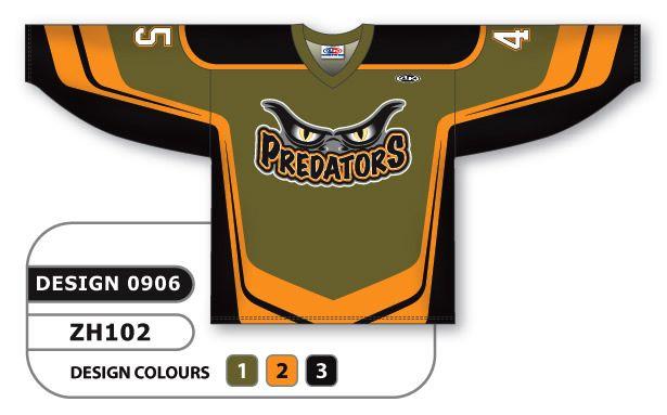 Custom Hockey Logo - Predator Custom Hockey Jersey. Design Team Uniforms
