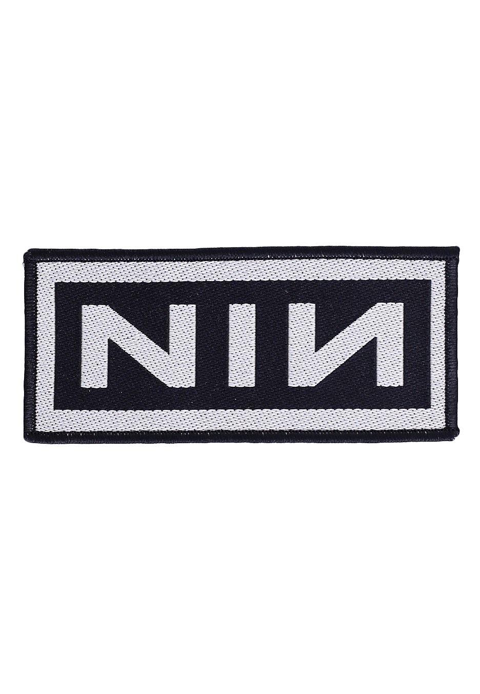 Nine Inch Nails Logo - Nine Inch Nails - Logo - Patch - Official Pop Merchandise Shop ...