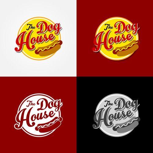 Red Hot Dog Logo - Create a killer classic hot dog cart logo for a University