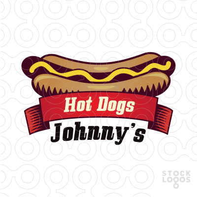 Red Hot Dog Logo - Hot Dogs® #logo #idea. ®Logo®. Hot dogs, Logos, Dog logo