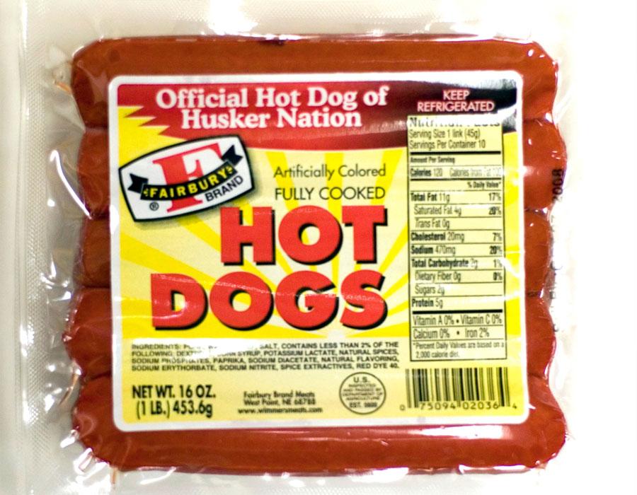 Red Hot Dog Logo - Fairbury Red Hot Dogs - 16oz