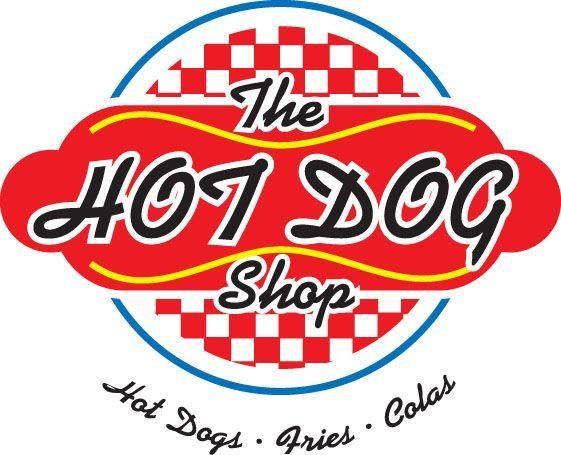 Red Hot Dog Logo - logo for hot dogs. The Hot Dog Shop