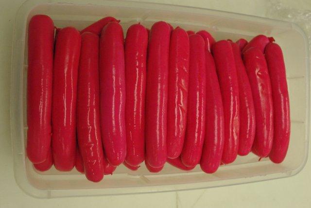 Red Hot Dog Logo - Pork: Red Hot Dogs