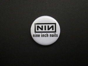 Nine Inch Nails Logo - NINE INCH NAILS -1 Button Badge- FREE UK POSTAGE!