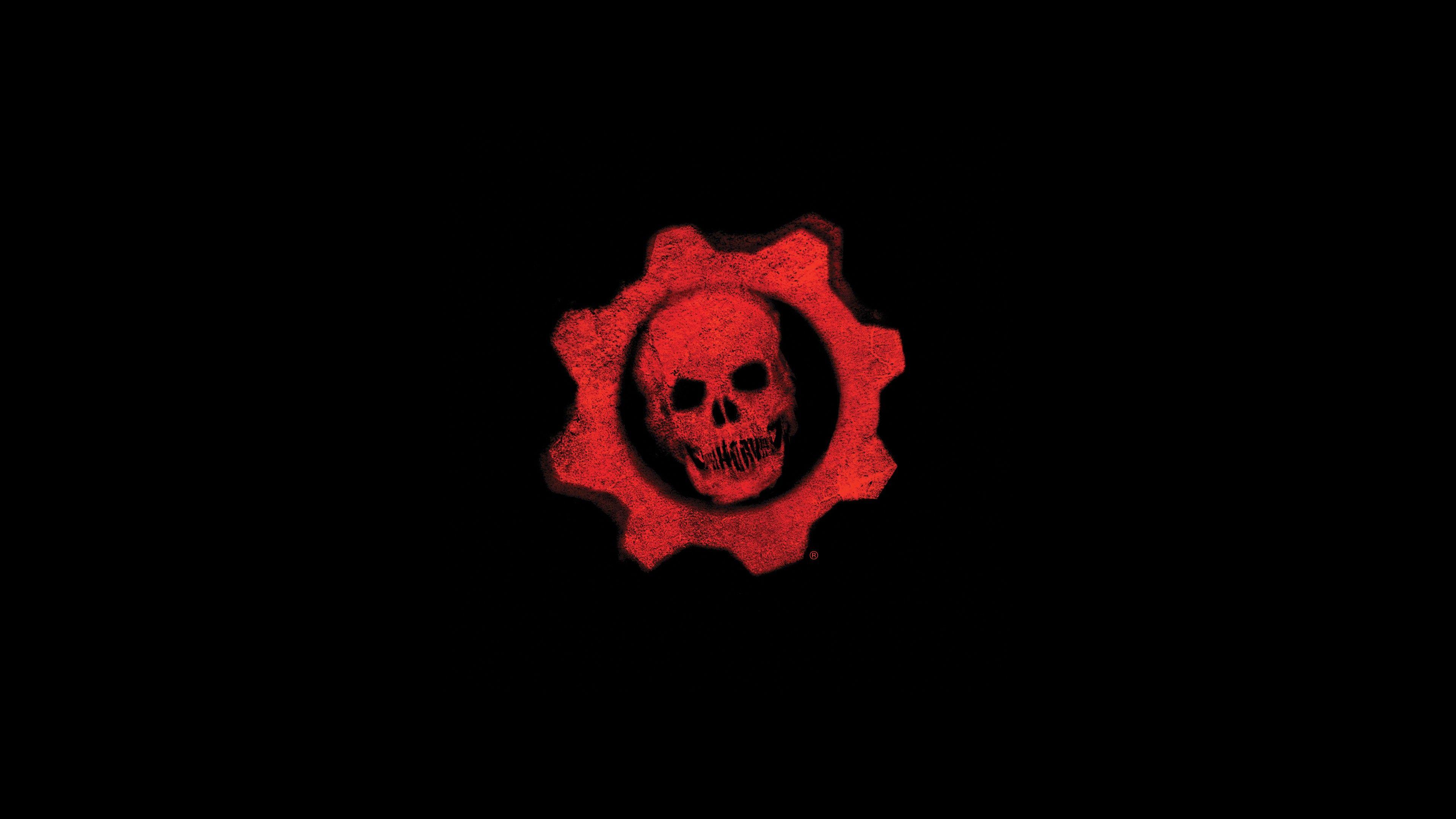 Gears of War Logo - Logo Gears Of War 4k, HD Games, 4k Wallpapers, Images, Backgrounds ...