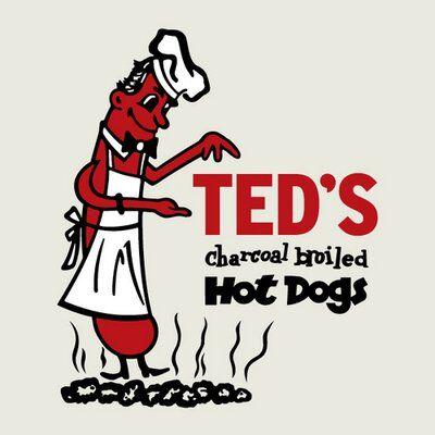 Red Hot Dog Logo - Ted's Hot Dogs