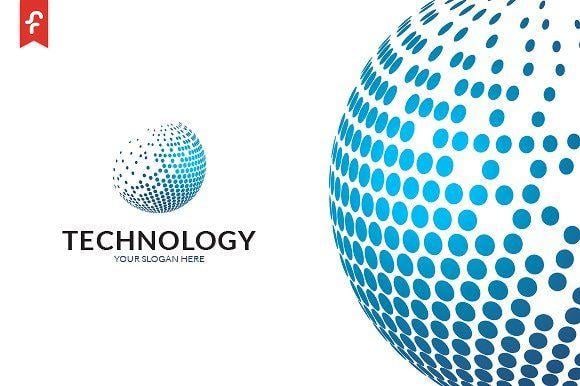 Global Technology Logo - Technology Logo Logo Templates Creative Market