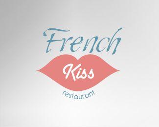 French Restaurant Logo - FRENCH KISS restaurant Designed by AurelienSoula | BrandCrowd