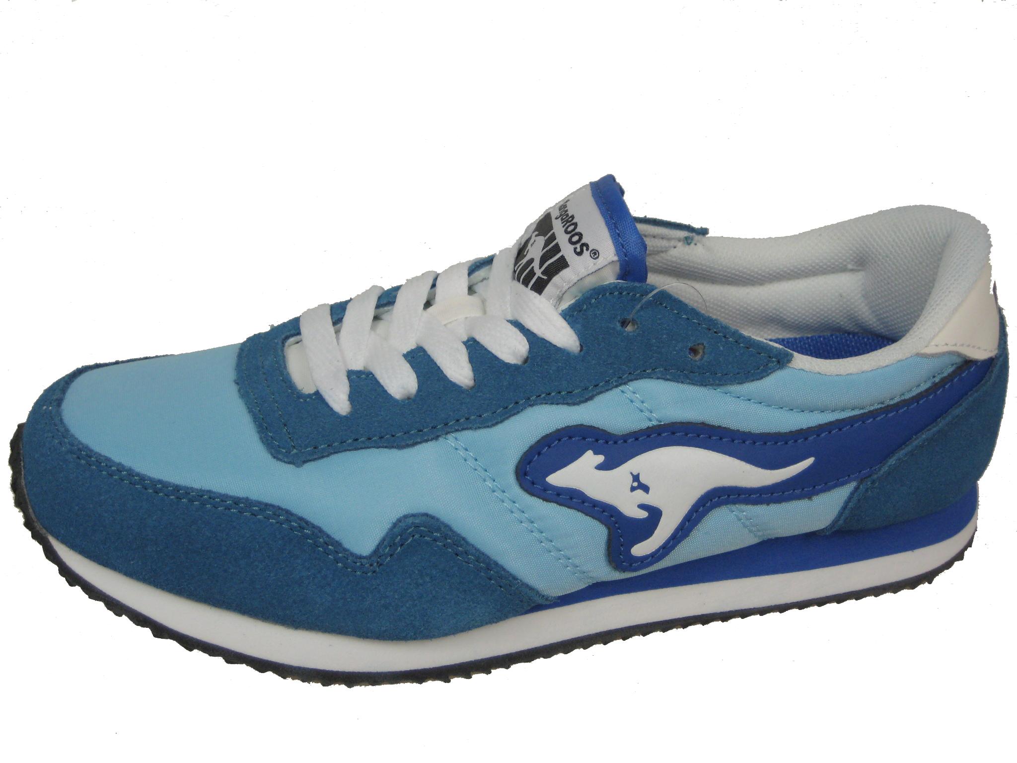 Shoes with Kangaroo Logo - Kangaroos Ladies Shoes Sneaker Running 47105 Mens invader-basic Blue ...