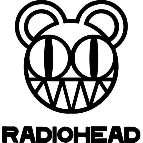 Radiohead Logo - Radiohead Decal Sticker BAND LOGO