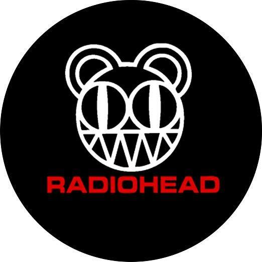 Radiohead Logo - Radiohead Bear And Logo.25 Button Pin
