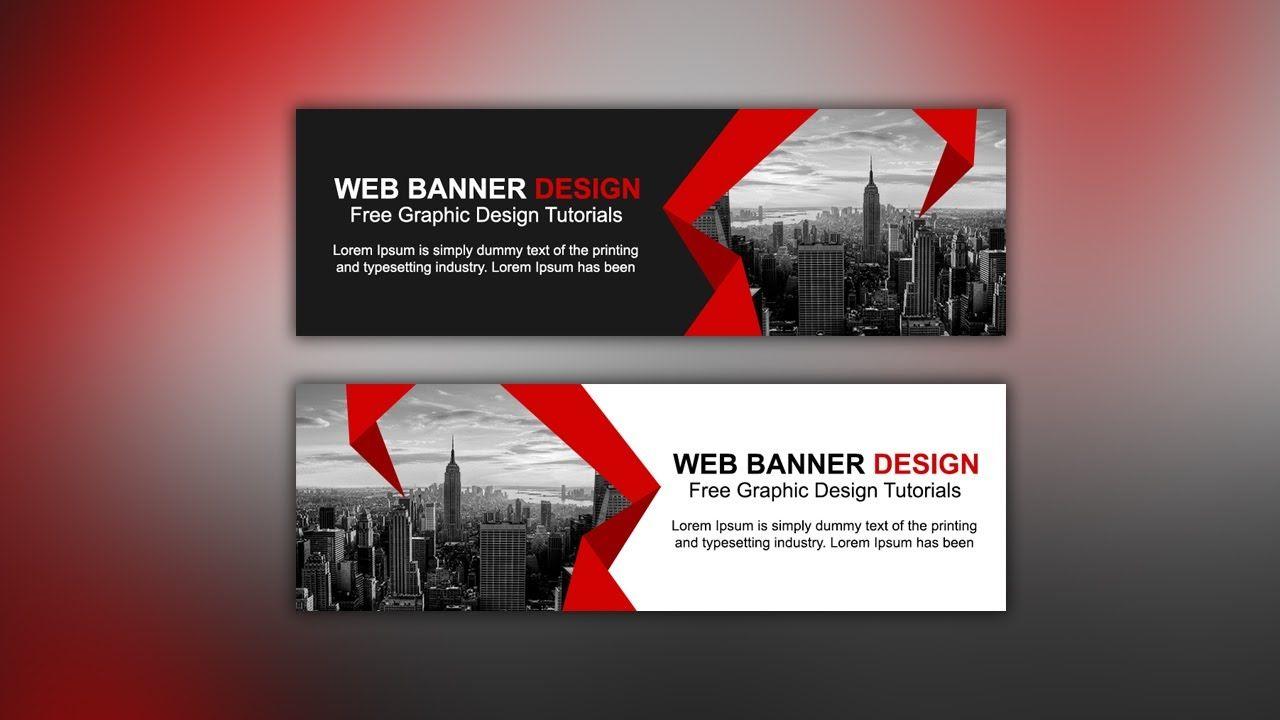 Web Ad Logo - Web Banner AD Design Tutorial - Photoshop CC - YouTube