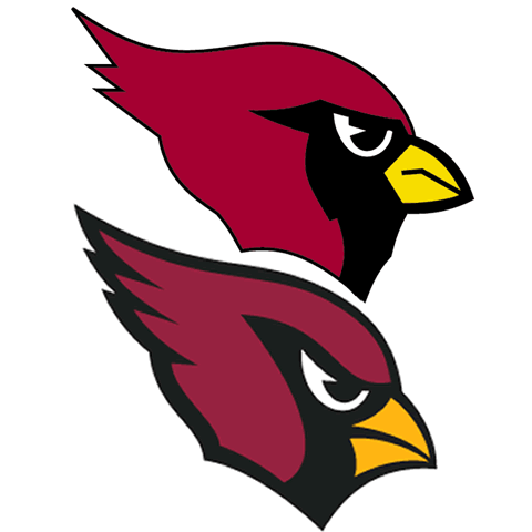 Cardinals Old Logo - Old vs. New | AZ Cardinals | Arizona cardinals, Cardinals, Cardinals win