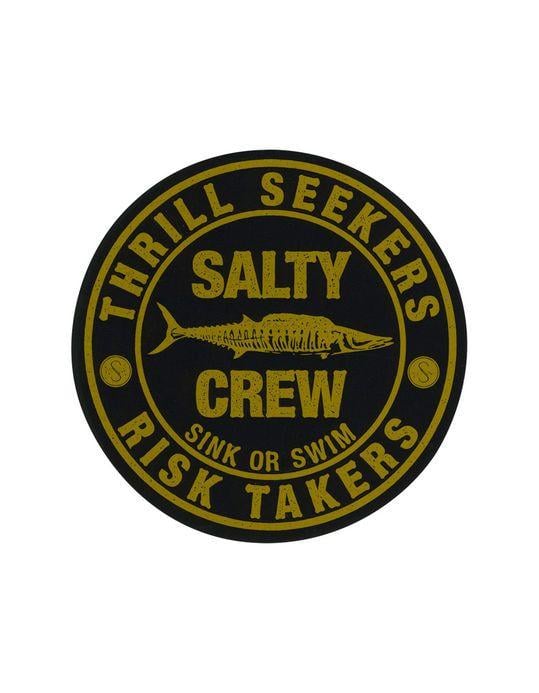 Salty Crew Logo - SALTY CREW Ono Sticker BLK