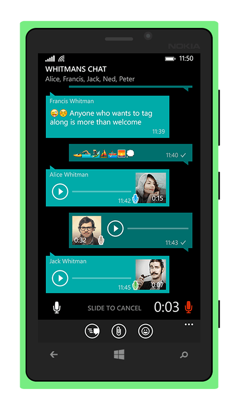 appName Green Phone Logo - WhatsApp Brand Resources