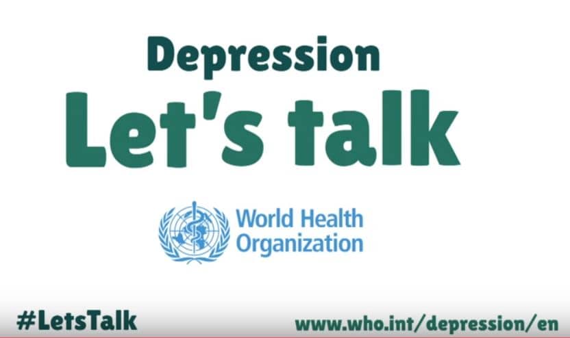 World Health Organization Logo - World Health Organization's “Depression: let's talk” campaign - The ...
