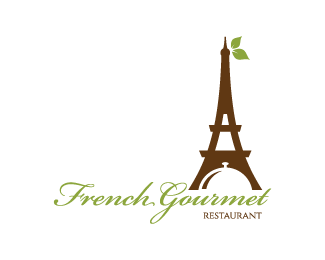 French Restaurant Logo - French Gourmet Designed