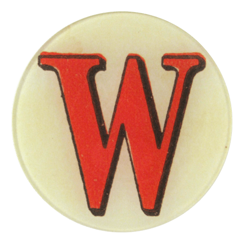 Red Letter w Logo - Red Letter W — John Derian Company Inc