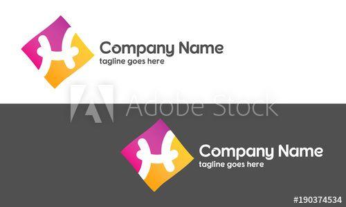 Letter H Company Logo - H letter logo design, letter h, h logo, company name, letter design