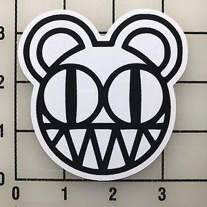 Radiohead Logo - Radiohead Bear Logo 3.25 Wide Multi Color Vinyl Decal Sticker