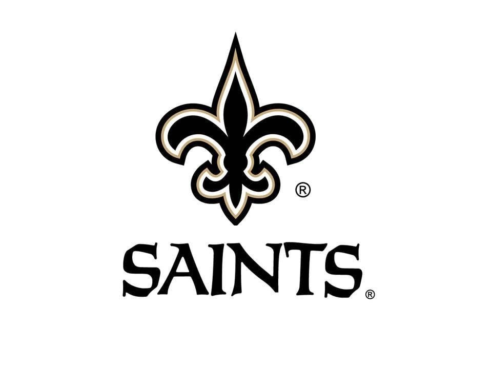Black and White Saints Logo - saints logo - The Al Copeland Foundation