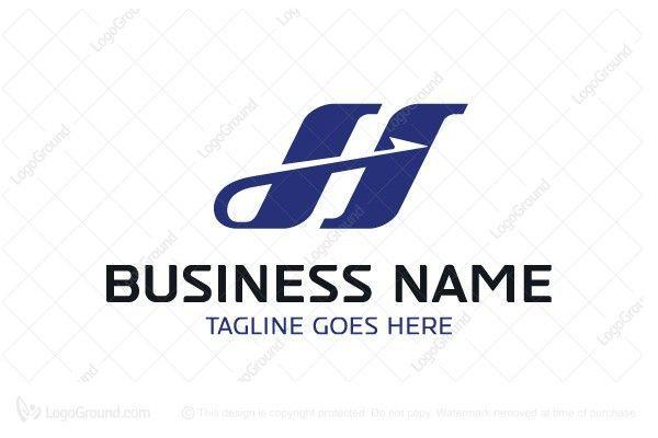 Letter H Company Logo - Exclusive Logo 77563, Letter H Aviation Logo | typo | Aviation logo ...