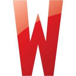 Red Letter w Logo - Web 2 ruby red letter w icon web 2 ruby red letter icons