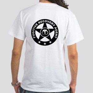 Recovery Woman Logo - Fugitive Recovery Agent Men's T-Shirts - CafePress