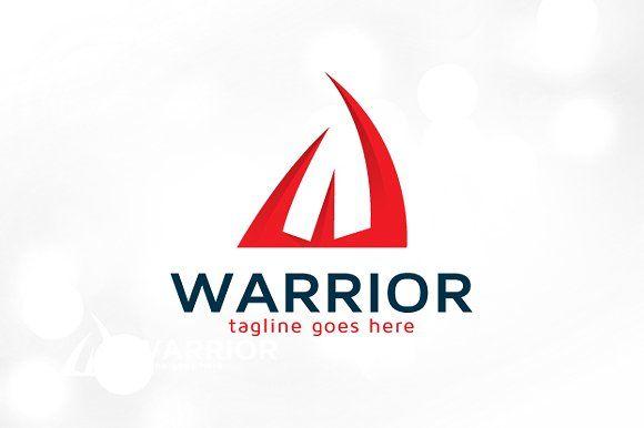Red Letter w Logo - Warrior Letter W Logo Template ~ Logo Templates ~ Creative Market