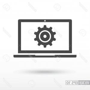 White with Red Center Logo - Red Center Computer Service Technology Vector Logo Design Red Center ...