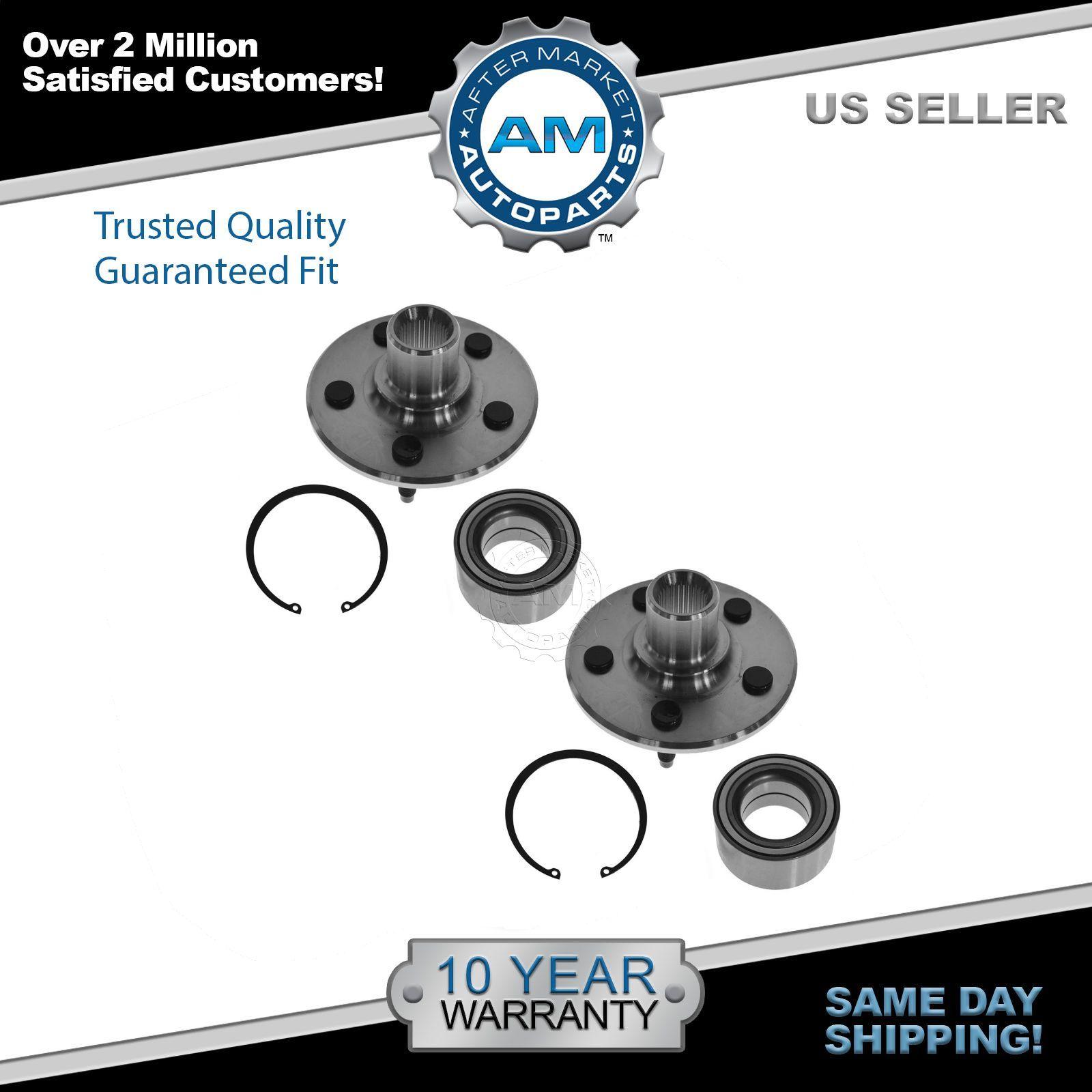 AM Auto Parts Logo - Rear Wheel Hubs & Bearings Pair Set NEW for Ford Lincoln Mercury ...