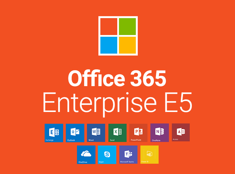 Office 365 Enterprise Logo - Microsoft Office 365 Enterprise E5 with fully Enhanced Features