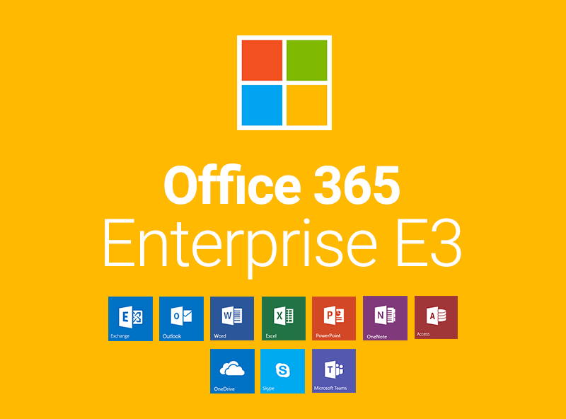 Office 365 Enterprise Logo - Get Microsoft Office 365 E3 for Business with Best Packages in Dubai