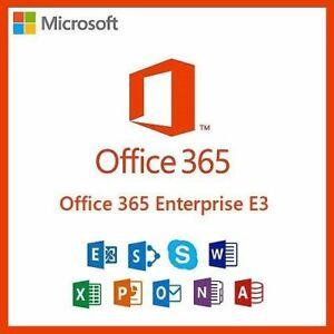 Office 365 Enterprise Logo - Microsoft Office 365 Enterprise E3 1 Year Subscription For 5 PC MAC