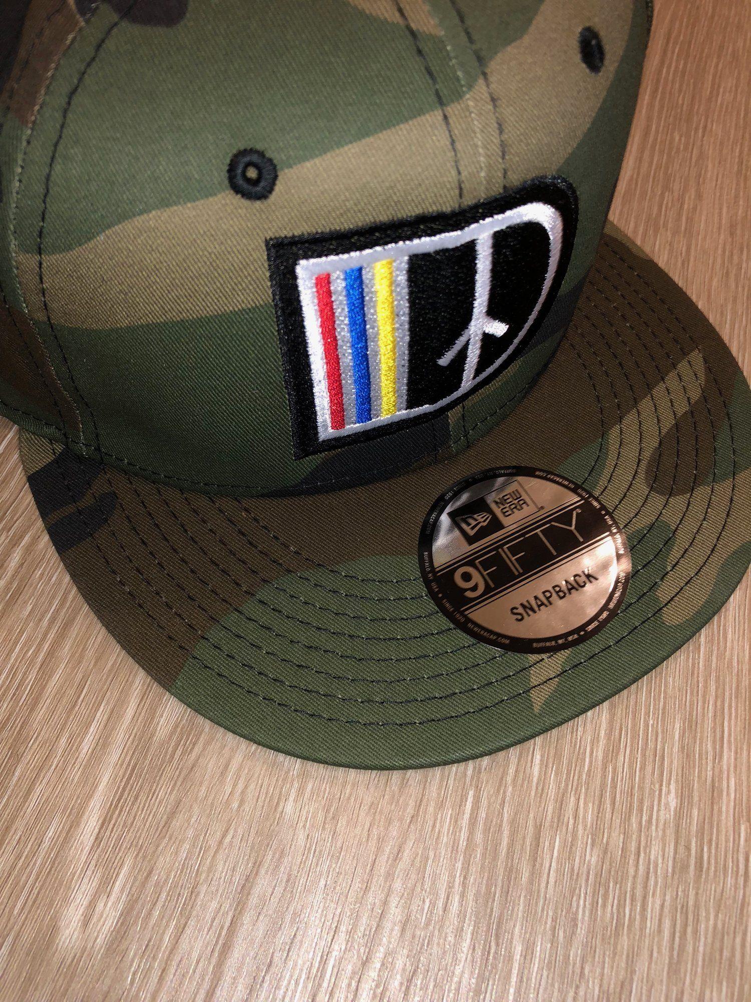 Camouflage D Logo - Hats