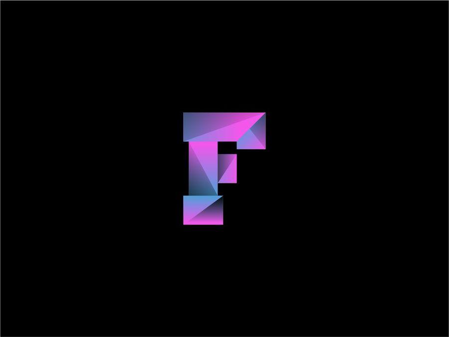 Purple F Logo - Entry by manhaj for A cool yet simple letter F logo