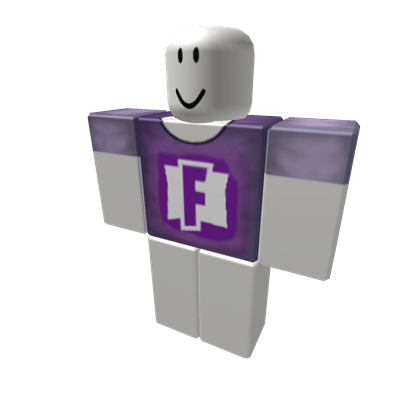 Purple F Logo - Purple F. Fortnite Logo Shirt
