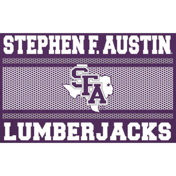 Purple F Logo - Men's Purple Stephen F Austin Lumberjacks Big & Tall Micro Mesh T
