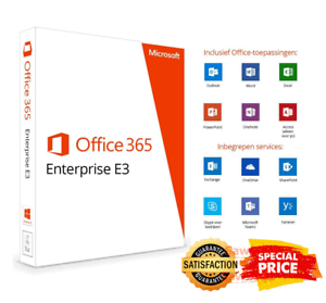 Office 365 Enterprise Logo - Microsoft Office 365 Enterprise E3 - 2019 / 5 Users for PC & MAC FOR ...