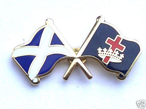 Blue Cross with Crown Logo - Masonic Knights Templar Scotland, Cross & Crown Enamel Lapel Pin ...