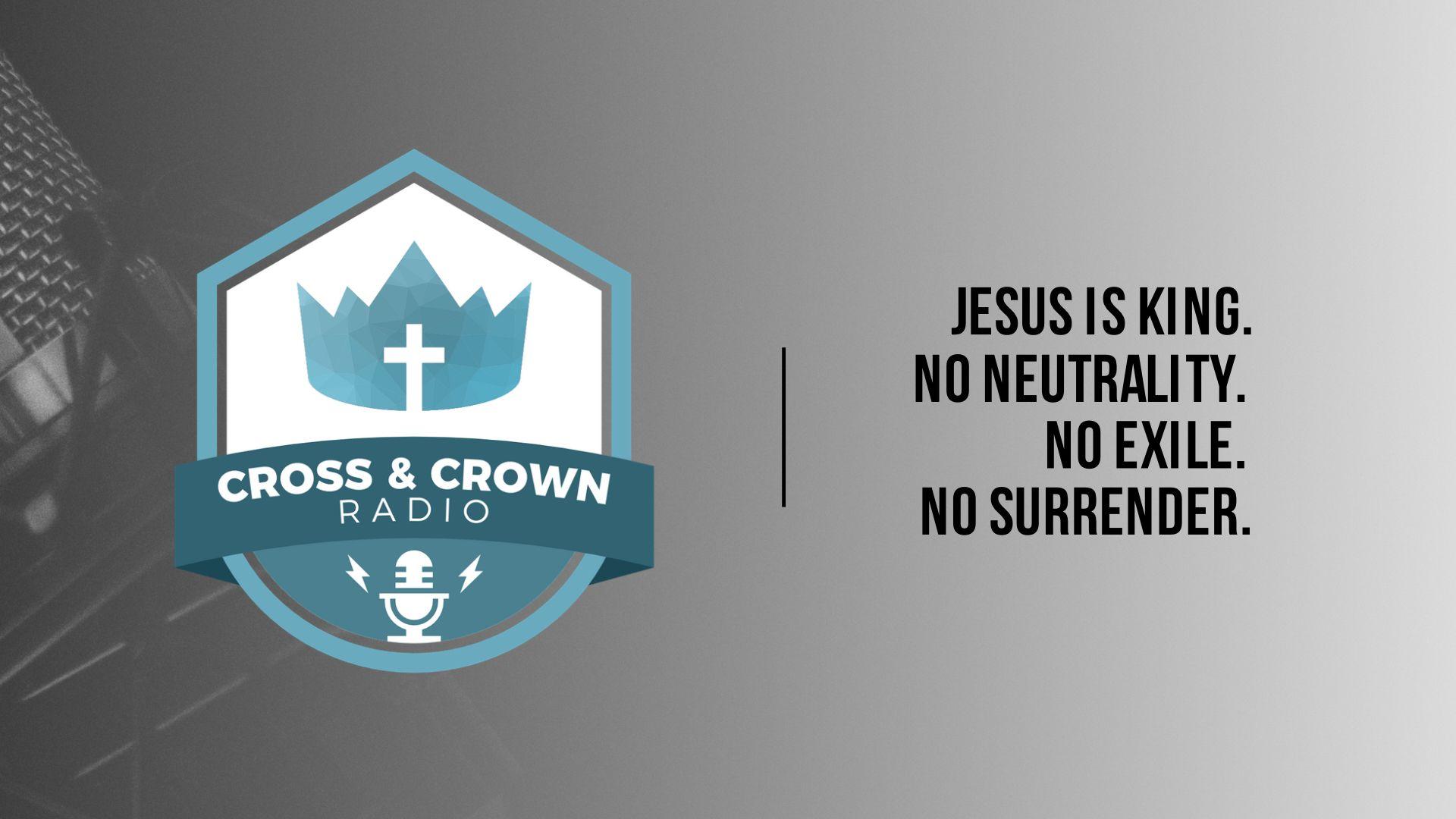 Blue Cross with Crown Logo - Introducing Cross & Crown Radio!