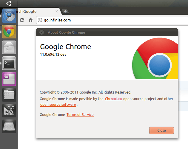 Google Chrome New Logo - Google Chrome Dev channel update brings new logo to Linux! Ubuntu!