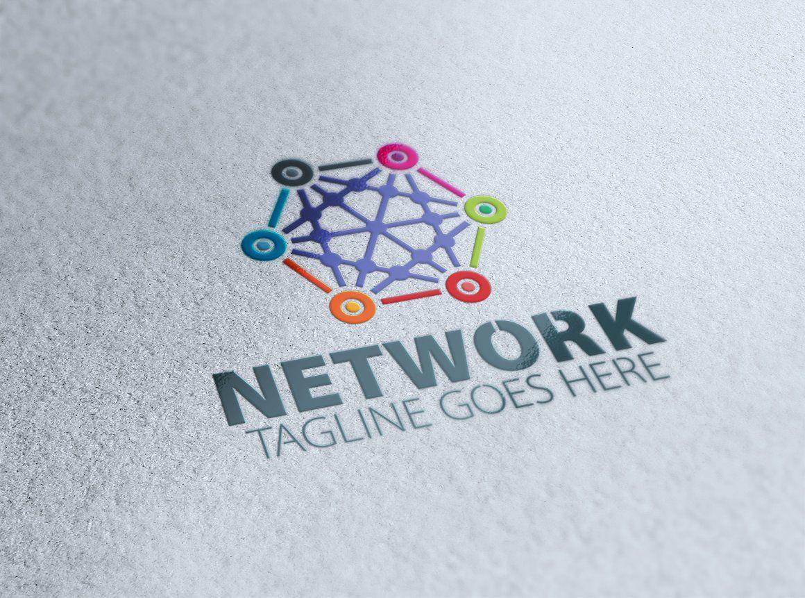 Network Logo - Network Logo ~ Logo Templates ~ Creative Market