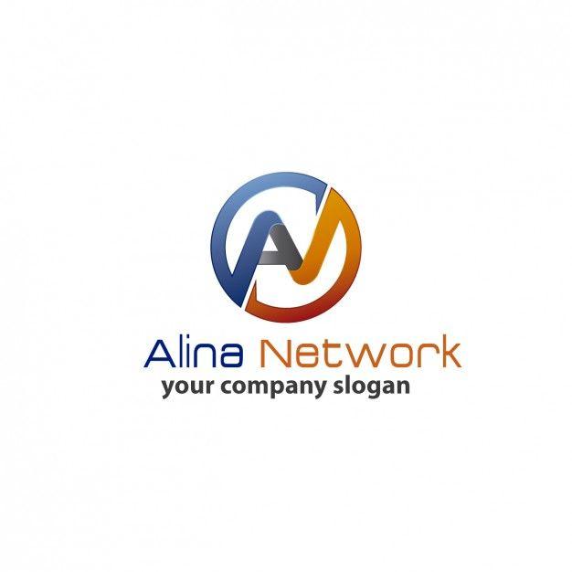Network Logo - Social network logo template Vector | Free Download