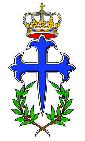 Blue Cross with Crown Logo - Knights of the Blue Cross