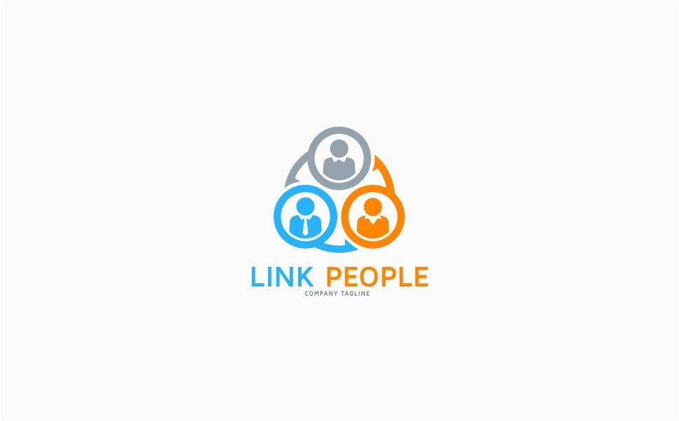 Network Logo - People Network Logo Template #64796