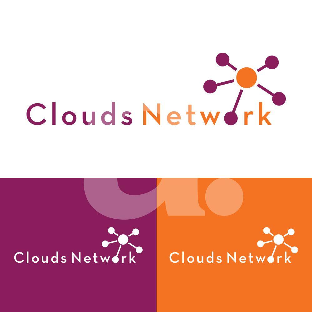 Network Logo - Clouds Network Logo Design - Artworkwell